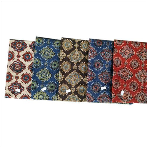 Washable 150 Gsm Hand Block Print Cotton Fabric