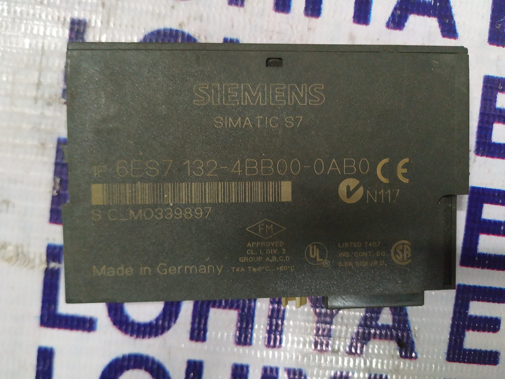 SIEMENS ELECTRON MODULES 6ES7 132-4BB00-0AA