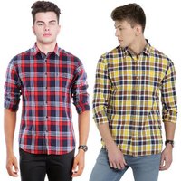 Branded Mens Casual Check shirts