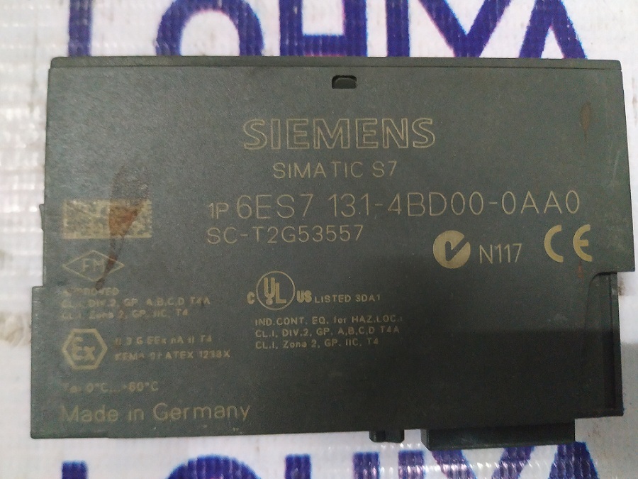 SIEMENS ELECTRON MODULES 6ES7 131-4BDOO-0AA0