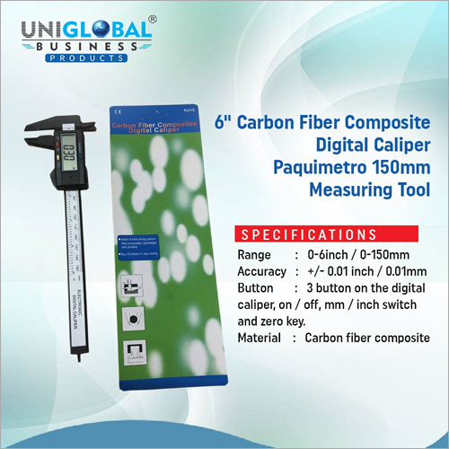 150mm Fiber Digital Vernier Caliper By UNIGLOBAL BUSINESS