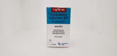 Cytarabine Injection Bp 1 G/10 Ml