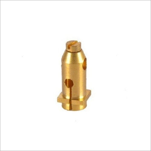 Silver Brass Plug Socket