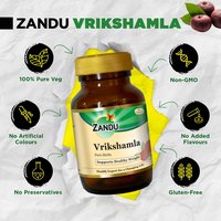 Zandu Vrikshamla Herbs (Garcinia Indica), Natural Fat Burner And Keto Weight Loss Supplement - 60 Veg Capsules