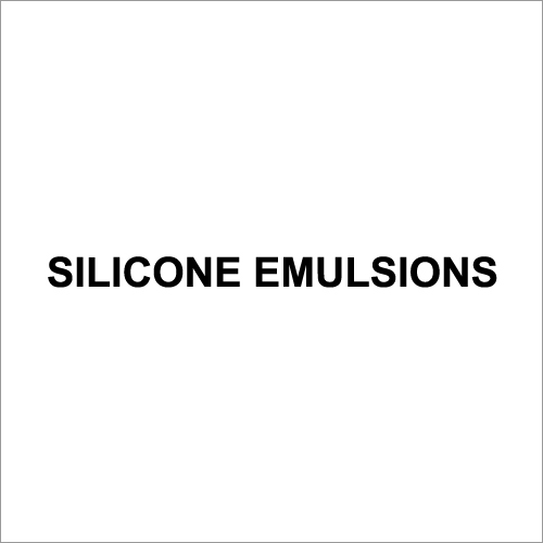 Silicone Emulsions