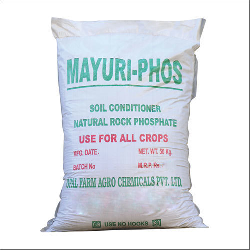 50 kilogramos de Mayuri Phos del suelo del acondicionador de fosfato de roca natural
