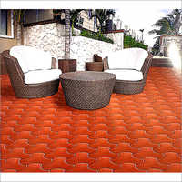 Red Interlocking Paver Block