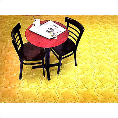 Yellow Interlocking Paver Block