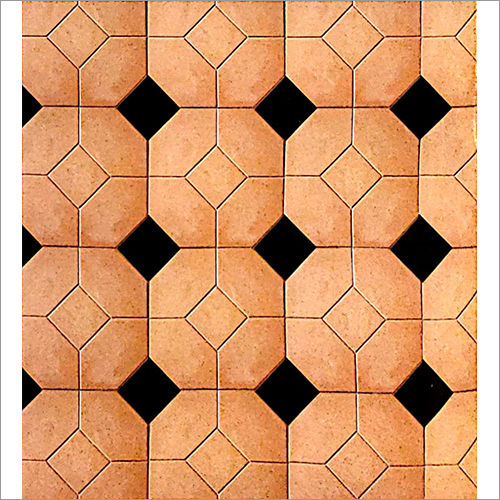 Ceramic Chequered Floor Tiles