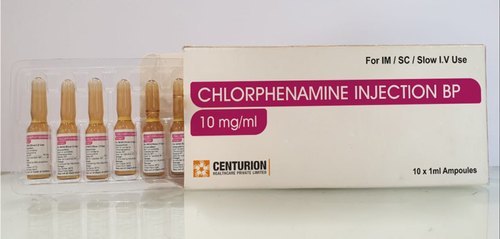 CHLORPHENIRAMINE MALEATE INJECTION BP