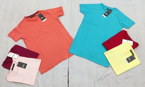 Multi Branded Mens Plain Cotton T Shirts