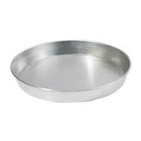 6 Inch Aluminium Pizza Tray - 6 To 10 Inch Size | Silver Finish, Durable Aluminum Material For Versatile Baking And Serving