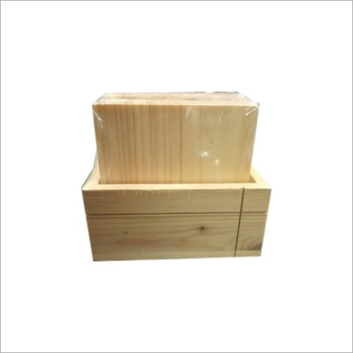 Wooden Plain Cutlery Stand