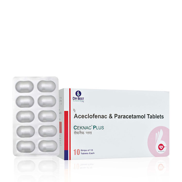 Aceclofenac & paracetamol tablets