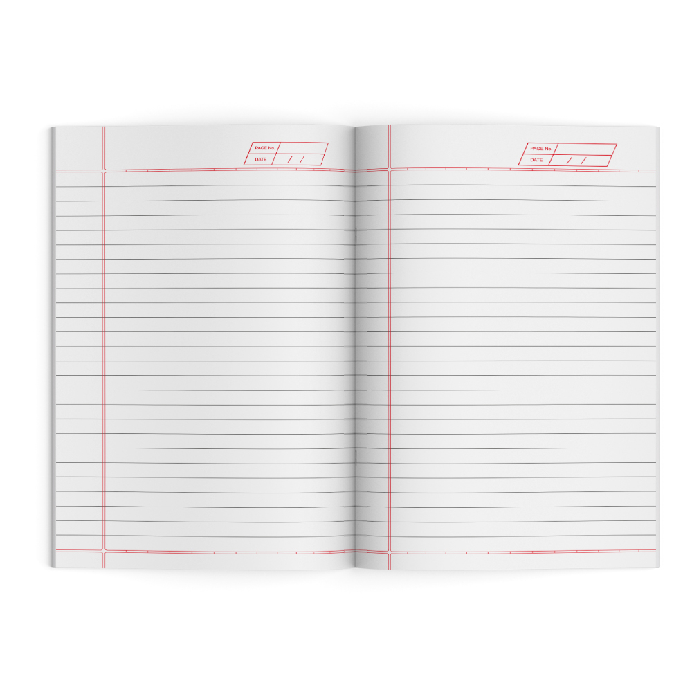 Sundaram Winner King Note Book (One Line) - 76 Pages (E-14) Wholesale Pack - 336 Units
