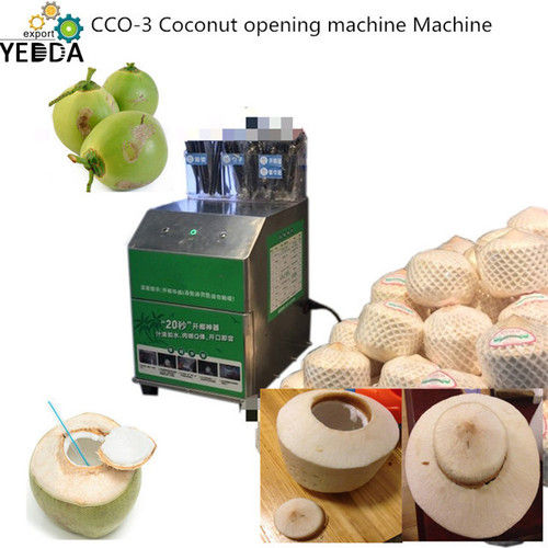 Cco-3 Commercial Coconut Puncher Tender Coconut Driller Opener Opening Machine Green Coconut Punching Machine Capacity: 3-6 Pcs/Min