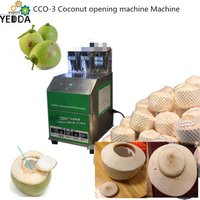 CCO-3  Green Tender Coconut Peeling Trimming Machine Coconut Opening Machine