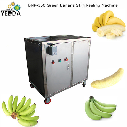BNP-150 Easy Operation Stainless Steel Raw Green Banana Peeling Machine