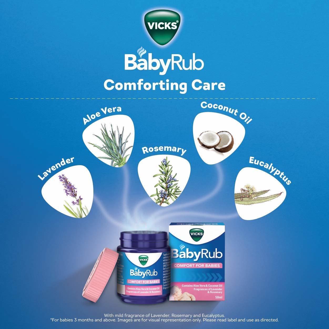 Vicks Babyrub, Specifically For Babies - 50ml