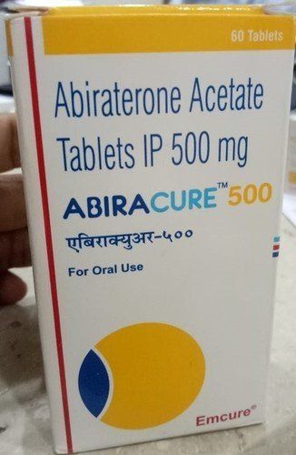 Abiraterone Acetate Tablets - 500 Mg | Specific Drug Form, Recommended Dosage as Per Instructions, Optimal Storage Guidelines