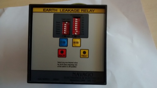Electric Earth Leakage Relay 