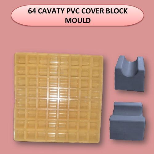 Synthetic Silicone Rubber 64 Cavity Pvc Cover Block Mould