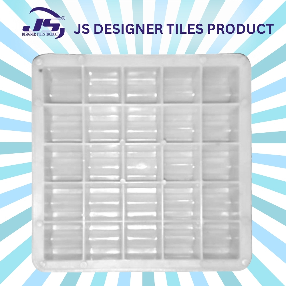 Concrete Cover Block Moulds - Synthetic Silicone Plastic 20.mm Size Gray Color Cavity: 25 | Mould Life: 1-2 Years Durable Rubber Material