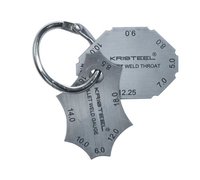 Silver Pocket Type Fillet Weld Gauge