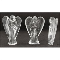 2 inch EMF Protection Pocket Statue Crystal Guardian Angel