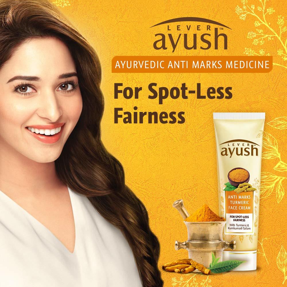 Lever Ayush Anti Marks Turmeric Face Cream - 50g