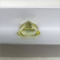 Radiant Cut Yellow Color VVS1 Loose Moissanite Stone