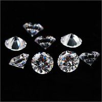 D Color Round Brilliant Moissanite Gemstone