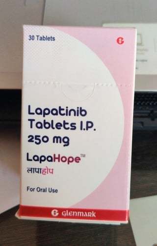 Lapatinib Tablets I.P. 250Mg Specific Drug