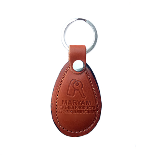 ML-EG-001 Tan Leather Keychains