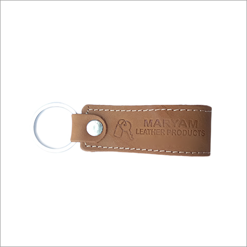 ML-ST-001 Tan Leather Keychains