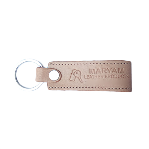 Brown Ml-St-002 Nud Leather Keychains