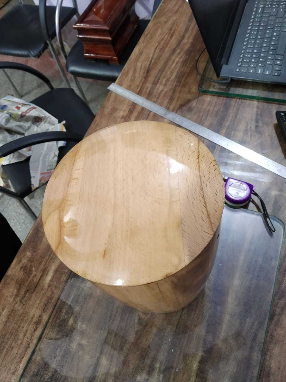Wooden Shining Cremation Urn Funeral Supplies