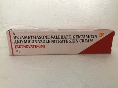 Betamethasone Valerate, Gentamicin & Miconazole Nitrate Skin Cream