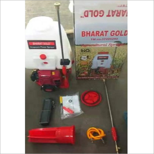 Stainless Steel Bharat Gold Knapsack Power Sprayer