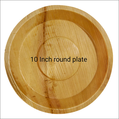 10 Inch Biodegradable Round Plate