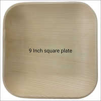 9 Inch Biodegradable Square Plate