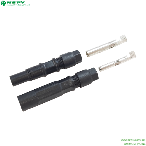 Waterproof Mini Type Solar Cbale Connectors 1500VDC 20A For Solar System Connection