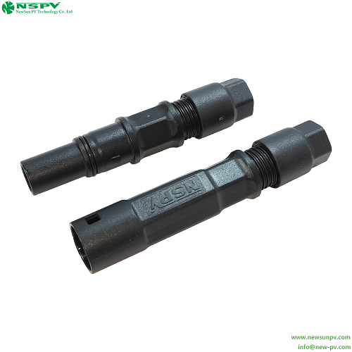 Waterproof Mini Type Solar Cbale Connectors 1500VDC 20A For Solar System Connection