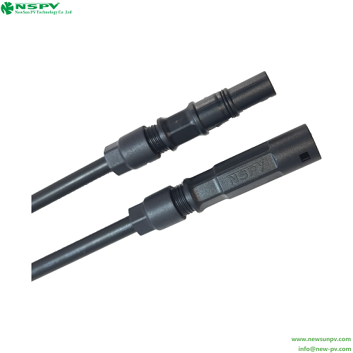 Waterproof Mini Type Solar Cbale Connectors 1500VDC 20A For Solar System Connection