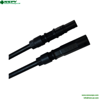 Waterproof Mini Type Solar Cbale Connectors 1500VDC 20A For Solar System Connection