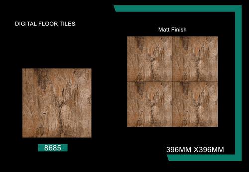 Any Color Wooden Finish Floor Tiles 400X400 Mm