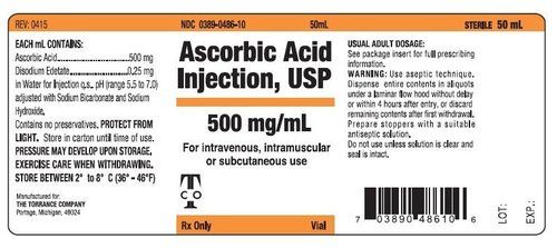 Ascorbic Acid Injection