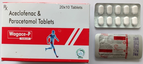 Aceclofenac Paracetamol Tablets