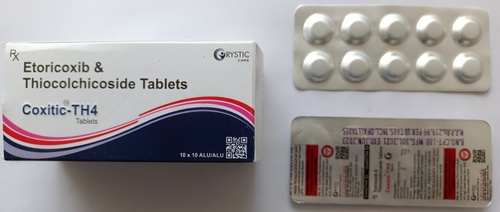 Etoricoxib Thiocolchicoside Tablets By CANDOUR PHARMACEUTICALS