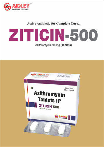 Azithromycin 500Mg At Best Price In Mohali, Punjab | Aidley Formulations